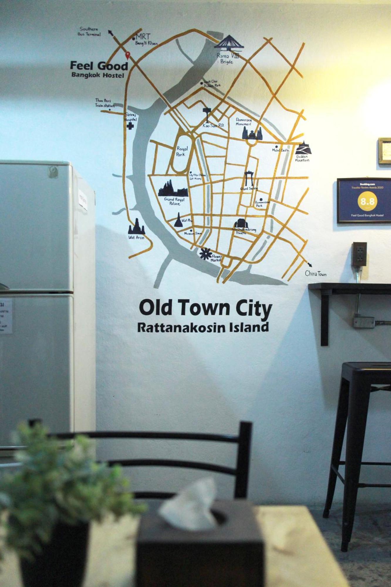 Feel Good Bangkok Hostel Bagian luar foto